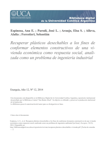 Recuperar pl&aacute;sticos desechables a los fines de