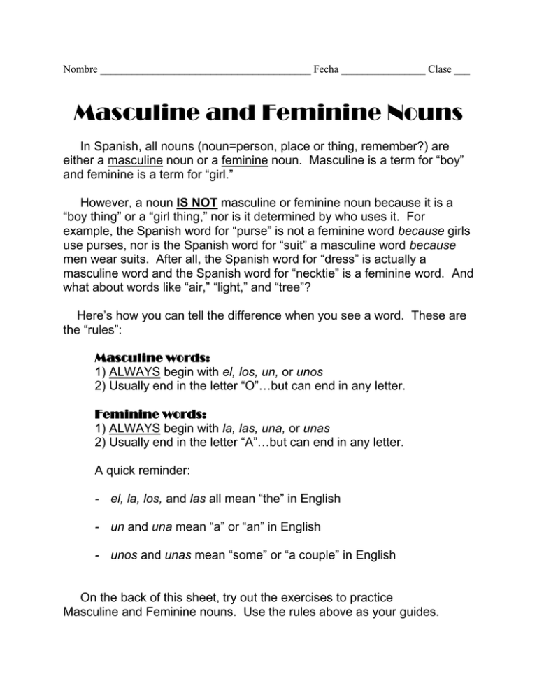 masculine-and-feminine-nouns