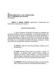 Iniciativa de Decreto por el que se autoriza al Titular del Poder