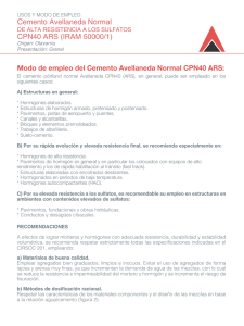 Cemento Avellaneda Normal CPN40 ARS