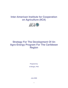 Inter-American Institute for Cooperation on Agriculture (IICA