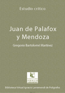 Juan de Palafox y Mendoza - Fundación Ignacio Larramendi