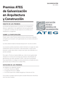 Premios ATEG de Galvanización en Arquitectura y Construcción