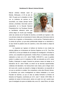 Semblanza Dr. Manuel Jimenez Estrada
