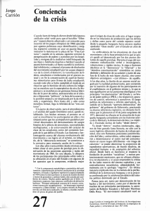 Conciencia de la crisis - Revista de la Universidad de México