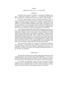 Política LIBRO III, CAPÍTULOS 7, 8 y 9, 1279a