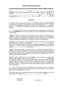 model certificat associació - Associació Fiare Catalunya