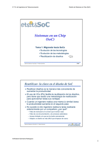 Sistemas en un Chip (SoC)