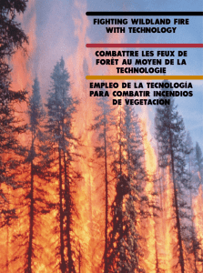 fighting wildland fire with technology combattre