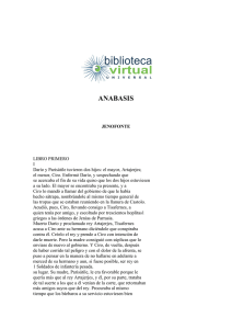 anabasis - Biblioteca Virtual Universal