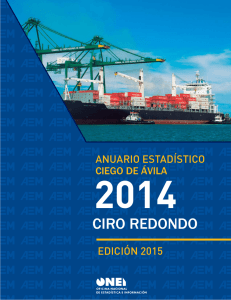 ciro redondo - Oficina Nacional de Estad&iacute;sticas