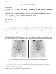 Osteonecrosis of the Iliac in the Differential Diagnosis of Malignant