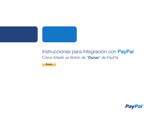 Instrucciones para Integración con PayPal