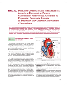 tema 32. problemas cardiovasculares y hematológicos