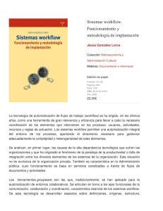 Sistemas workflow. Funcionamiento y metodología de implantación
