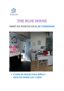 the blue house