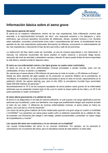 Asma grave - Información General