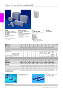 Cajas de aluminio fundido GA - Ineco-IEC