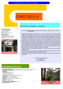 curso 2015-16 curso 2015-16