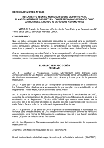 MERCOSUR/GMC/RES. Nº 03/08 REGLAMENTO TÉCNICO