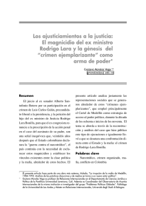 crimen ejemplarizante - Revistas de la Pontificia Universidad