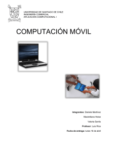 computación móvil - Aplicaciones computacionales