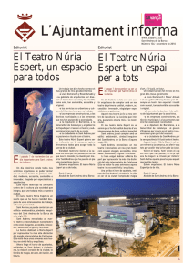 Ajuntament informa novembre 2010