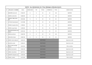 Resultado Evaluación Antecedentes Perfil III RM 83/2015