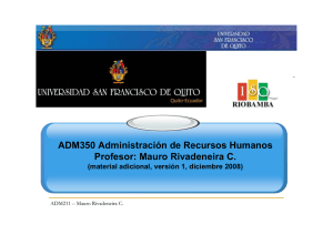 Administración de Recursos Humanos ADM350