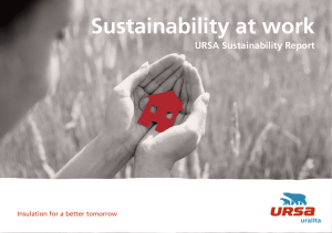 Sustainability at work