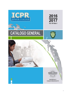 Catálogo - ICPR Junior College