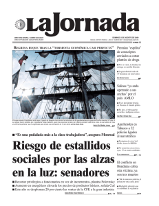 la portada en PDF - La Jornada