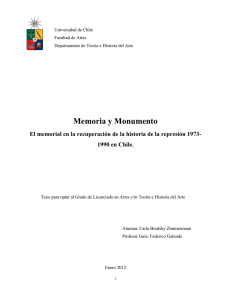 Memoria y Monumento - Repositorio Académico
