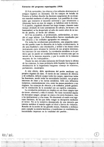 Extractos del programa espartaquista (1919)