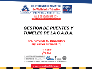 Presentación de PowerPoint - XVII Congreso Argentino de Vialidad