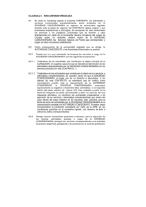 20061113 CONTRATO C8-Exclusividad Regulada