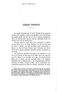 ceSAR \FRANCK - Revistas de la Universidad Nacional de Córdoba