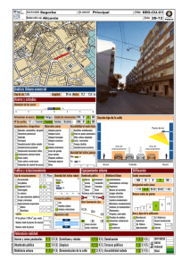 Tráfico y estacionamiento Equipamiento urbano Edificación Análisis