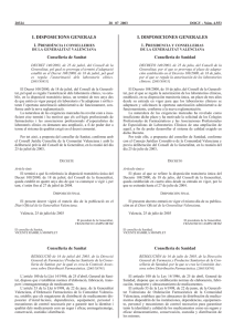Resolució del 16 de juliol del 2003, de la Direcció General de