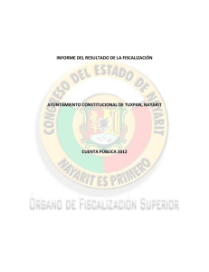 informe del resultado de la fiscalización ayuntamiento constitucional