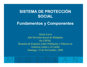 SISTEMA DE PROTECCIÓN SOCIAL Fundamentos y Componentes