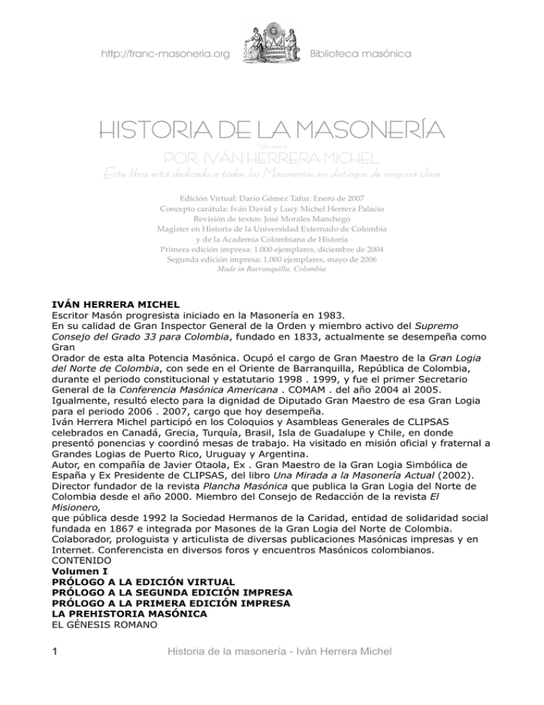 Historia De La Masonería