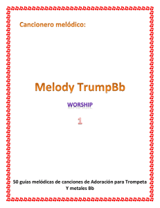 50 guías melódicas de canciones de Adoración para Trompeta Y
