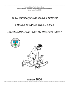 plan operacional para atender emergencias medicas