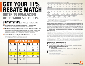 get your 11% rebate match