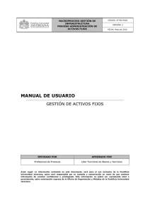 IF-P50-MU01 Manual de usuario Gestión de activos fijos
