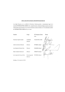 [F`LR [O RD "illl Los abajo ﬁrmantes. on su calidad de Directores