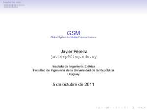 GSM Global System for Mobile Communications