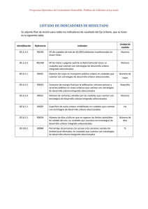 Anexo VI. Plan de Acción Eje Urbano