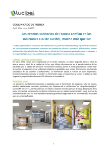 Los centros sanitarios de Francia confían en las soluciones